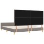 Estructura de Cama en Taupe, 180x200 cm, Tela de , Camas y somieres - Ref: Foro24-3344673, Precio: 246,11 €, Descuento: %