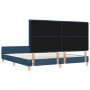 Estructura de Cama de Tela Azul 180x200 cm de , Camas y somieres - Ref: Foro24-3344675, Precio: 265,44 €, Descuento: %