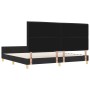 Estructura de Cama de Tela Negra 200x200 cm de , Camas y somieres - Ref: Foro24-3344678, Precio: 306,25 €, Descuento: %