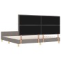 Cama Taupe 200x200 cm de Tela de , Camas y somieres - Ref: Foro24-3344680, Precio: 263,37 €, Descuento: %