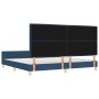 Estructura de Cama Azul 200x200 cm Tela de , Camas y somieres - Ref: Foro24-3344682, Precio: 268,09 €, Descuento: %
