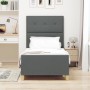 Estructura de Cama Gris Oscuro 80x200 cm de Tela de , Camas y somieres - Ref: Foro24-3344684, Precio: 150,74 €, Descuento: %
