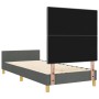 Estructura de Cama Gris Oscuro 80x200 cm de Tela de , Camas y somieres - Ref: Foro24-3344684, Precio: 150,74 €, Descuento: %