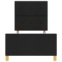Cama Negra 80x200 cm Tela de , Camas y somieres - Ref: Foro24-3344685, Precio: 132,08 €, Descuento: %