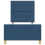 Cama de tela azul 90x190 cm de , Camas y somieres - Ref: Foro24-3344696, Precio: 153,20 €, Descuento: %