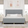 Estructura de Cama Gris Claro 180x200 cm Tela de , Camas y somieres - Ref: Foro24-3344746, Precio: 273,18 €, Descuento: %