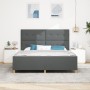 Cama Gris Oscuro 180x200 cm Tela de , Camas y somieres - Ref: Foro24-3344747, Precio: 242,11 €, Descuento: %
