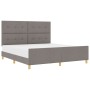Estructura de Cama Taupe 180x200 cm Tela de , Camas y somieres - Ref: Foro24-3344750, Precio: 240,78 €, Descuento: %