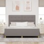 Estructura de Cama Taupe 180x200 cm Tela de , Camas y somieres - Ref: Foro24-3344750, Precio: 240,78 €, Descuento: %
