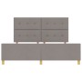 Estructura de Cama Taupe 180x200 cm Tela de , Camas y somieres - Ref: Foro24-3344750, Precio: 240,78 €, Descuento: %