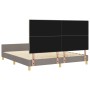 Estructura de Cama Taupe 180x200 cm Tela de , Camas y somieres - Ref: Foro24-3344750, Precio: 240,78 €, Descuento: %
