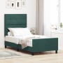 Estructura de Cama de Terciopelo Verde Oscuro 80x200 cm de , Camas y somieres - Ref: Foro24-3344906, Precio: 136,33 €, Descue...