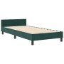 Estructura de Cama de Terciopelo Verde Oscuro 80x200 cm de , Camas y somieres - Ref: Foro24-3344906, Precio: 136,33 €, Descue...