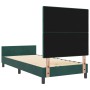 Estructura de Cama de Terciopelo Verde Oscuro 80x200 cm de , Camas y somieres - Ref: Foro24-3344906, Precio: 136,33 €, Descue...