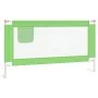 Barandilla de seguridad cama de niño verde tela 150x25 cm de vidaXL, Barandillas de seguridad - Ref: Foro24-10193, Precio: 32...