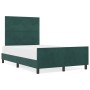 Estructura de Cama Verde Oscuro 120x200 cm Terciopelo de , Camas y somieres - Ref: Foro24-3344936, Precio: 174,52 €, Descuent...