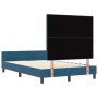 Cama Azul Oscuro 120x200 cm Terciopelo de , Camas y somieres - Ref: Foro24-3344937, Precio: 190,38 €, Descuento: %