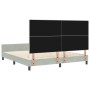 Estructura de Cama Gris Claro 180x200 cm Terciopelo de , Camas y somieres - Ref: Foro24-3344957, Precio: 263,85 €, Descuento: %