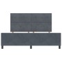 Estructura de Cama Gris Oscuro 180x200 cm Terciopelo de , Camas y somieres - Ref: Foro24-3344958, Precio: 241,50 €, Descuento: %