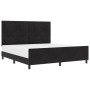 Estructura de Cama de Terciopelo Negro 180x200 cm de , Camas y somieres - Ref: Foro24-3344959, Precio: 261,76 €, Descuento: %