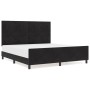 Estructura de Cama de Terciopelo Negro 180x200 cm de , Camas y somieres - Ref: Foro24-3344959, Precio: 261,76 €, Descuento: %