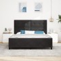 Estructura de Cama de Terciopelo Negro 180x200 cm de , Camas y somieres - Ref: Foro24-3344959, Precio: 261,76 €, Descuento: %