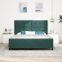 Marco de Cama Verde Oscuro 180x200 cm Terciopelo de , Camas y somieres - Ref: Foro24-3344960, Precio: 261,76 €, Descuento: %