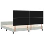 Estructura de cama Gris Claro 200x200 cm Terciopelo de , Camas y somieres - Ref: Foro24-3344963, Precio: 252,70 €, Descuento: %
