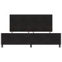 Estructura de Cama Negra 200x200 cm Terciopelo de , Camas y somieres - Ref: Foro24-3344965, Precio: 251,28 €, Descuento: %