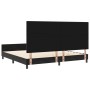 Estructura de Cama Negra 200x200 cm Terciopelo de , Camas y somieres - Ref: Foro24-3344965, Precio: 251,28 €, Descuento: %