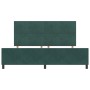 Estructura de cama Verde Oscuro 200x200 cm Terciopelo de , Camas y somieres - Ref: Foro24-3344966, Precio: 270,48 €, Descuent...