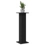 Soporte para plantas 2 piezas Negro Roble 30x30x95 cm Madera elaborada de , Soportes para macetas - Ref: Foro24-3345110, Prec...
