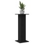 Soporte para plantas 2 pcs Negro Roble 30x30x80 cm Madera elaborada de , Soportes para macetas - Ref: Foro24-3345111, Precio:...