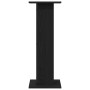 Soporte para plantas 2 pcs Negro Roble 30x30x80 cm Madera elaborada de , Soportes para macetas - Ref: Foro24-3345111, Precio:...