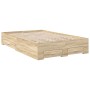 Estructura de cama sin colchón con cajones Doble de madera engineered de , Camas y somieres - Ref: Foro24-3345114, Precio: 19...
