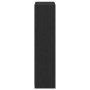 Armario Negro Roble 80x50x200 cm Madera Elaborada de , Armarios roperos - Ref: Foro24-3345119, Precio: 165,17 €, Descuento: %
