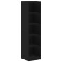 Armario Negro Roble 50x50x200 cm Madera Elaborada de , Librerías y estanterías - Ref: Foro24-3345123, Precio: 156,01 €, Descu...