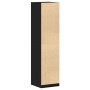Armario Negro Roble 50x50x200 cm Madera Elaborada de , Librerías y estanterías - Ref: Foro24-3345123, Precio: 156,01 €, Descu...