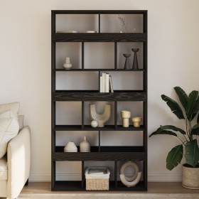 Soporte para Plantas Madera Ingenierizada Negra 100x33x187,5 cm de , Soportes para macetas - Ref: Foro24-3345125, Precio: 189...