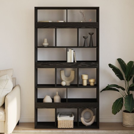 Soporte para Plantas Madera Ingenierizada Negra 100x33x187,5 cm de , Soportes para macetas - Ref: Foro24-3345125, Precio: 189...