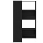 Armario Esquinero Negro Roble 140x30x140 cm Madera Elaborada de , Librerías y estanterías - Ref: Foro24-3345124, Precio: 197,...