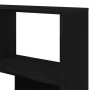 Armario Esquinero Negro Roble 140x30x140 cm Madera Elaborada de , Librerías y estanterías - Ref: Foro24-3345124, Precio: 197,...