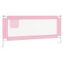 Safety railing child's bed pink fabric 200x25 cm by vidaXL, Safety railings - Ref: Foro24-10206, Price: 38,64 €, Discount: %