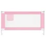 Barandilla de seguridad cama de niño rosa tela 160x25 cm de vidaXL, Barandillas de seguridad - Ref: Foro24-10203, Precio: 36,...