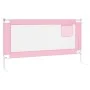 Barandilla de seguridad cama de niño rosa tela 160x25 cm de vidaXL, Barandillas de seguridad - Ref: Foro24-10203, Precio: 36,...