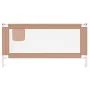 Barandilla de seguridad cama de niño taupe tela 180x25 cm de vidaXL, Barandillas de seguridad - Ref: Foro24-10222, Precio: 38...