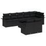Set de Sofás de Jardín de 9 Piezas con Cojines Beige Rattan Multifuncional de , Sofás de exterior - Ref: Foro24-3345423, Prec...