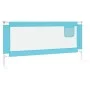 Barandilla de seguridad cama de niño azul tela 200x25 cm de vidaXL, Barandillas de seguridad - Ref: Foro24-10215, Precio: 36,...