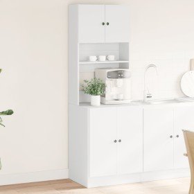 Mueble de cocina madera de ingeniería blanco 60x50x180 cm en Armarios de cocina | Comprar online en Foru.es
