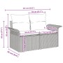 Conjunto de sofá de jardín de 7 piezas con cojines Negro Rattan de , Sofás de exterior - Ref: Foro24-3345513, Precio: 497,48 ...